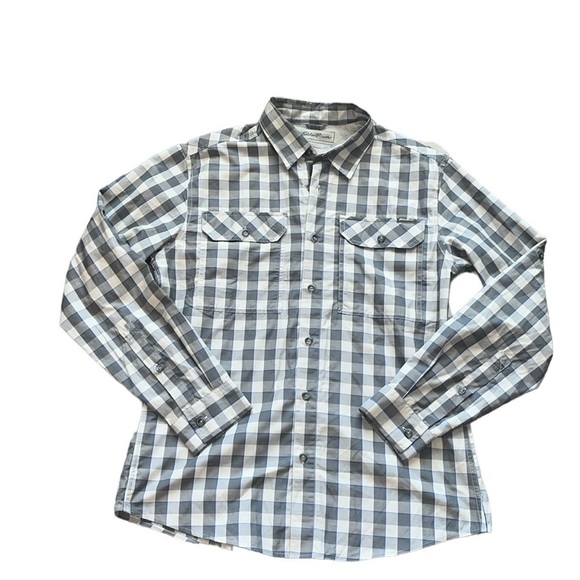 Eddie Bauer Other - Eddie Bauer men’s checkered button down shirt size medium